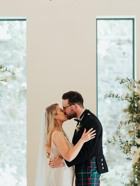 Wedding venue flowers